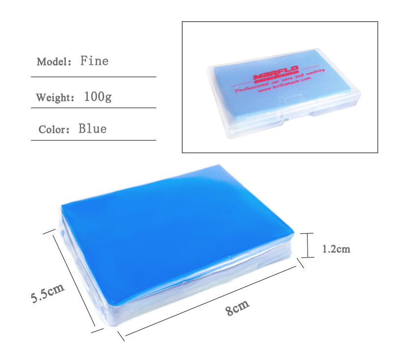 150 Gram Poly Bag Black Automotive Clay Bar For Car Detailing