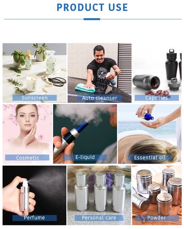 Aluminum Empty 10ml Essential Oil Spritzer Bottle
