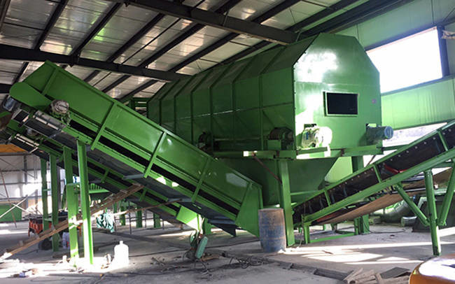 Industrial MSW Waste Sorting Plant Collection Treatment Production Line