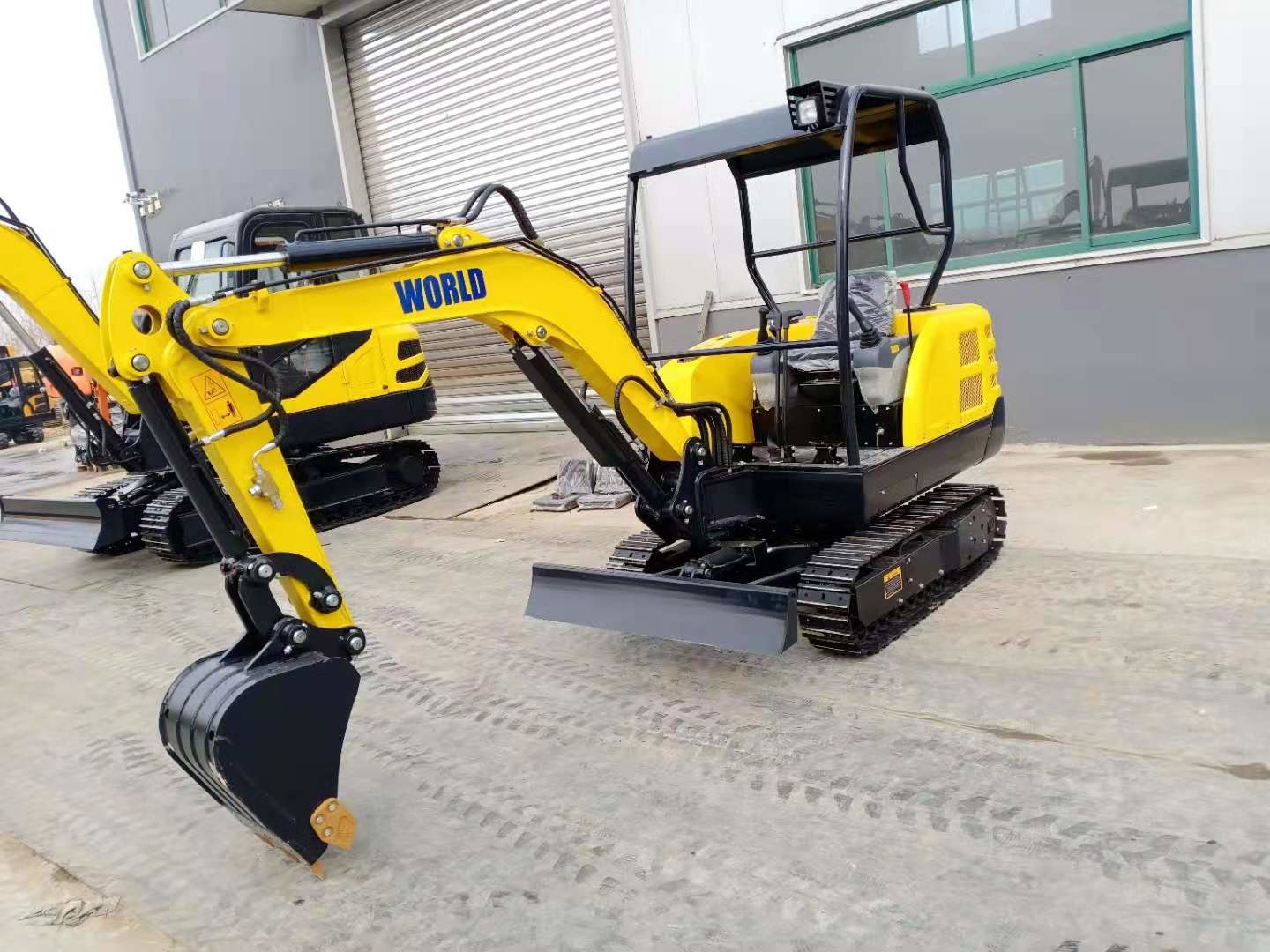 15.3KN Max. Bucket Digging Force Mini Crawler Excavator With 0.1m3 Capacity Similar CAT 301 302