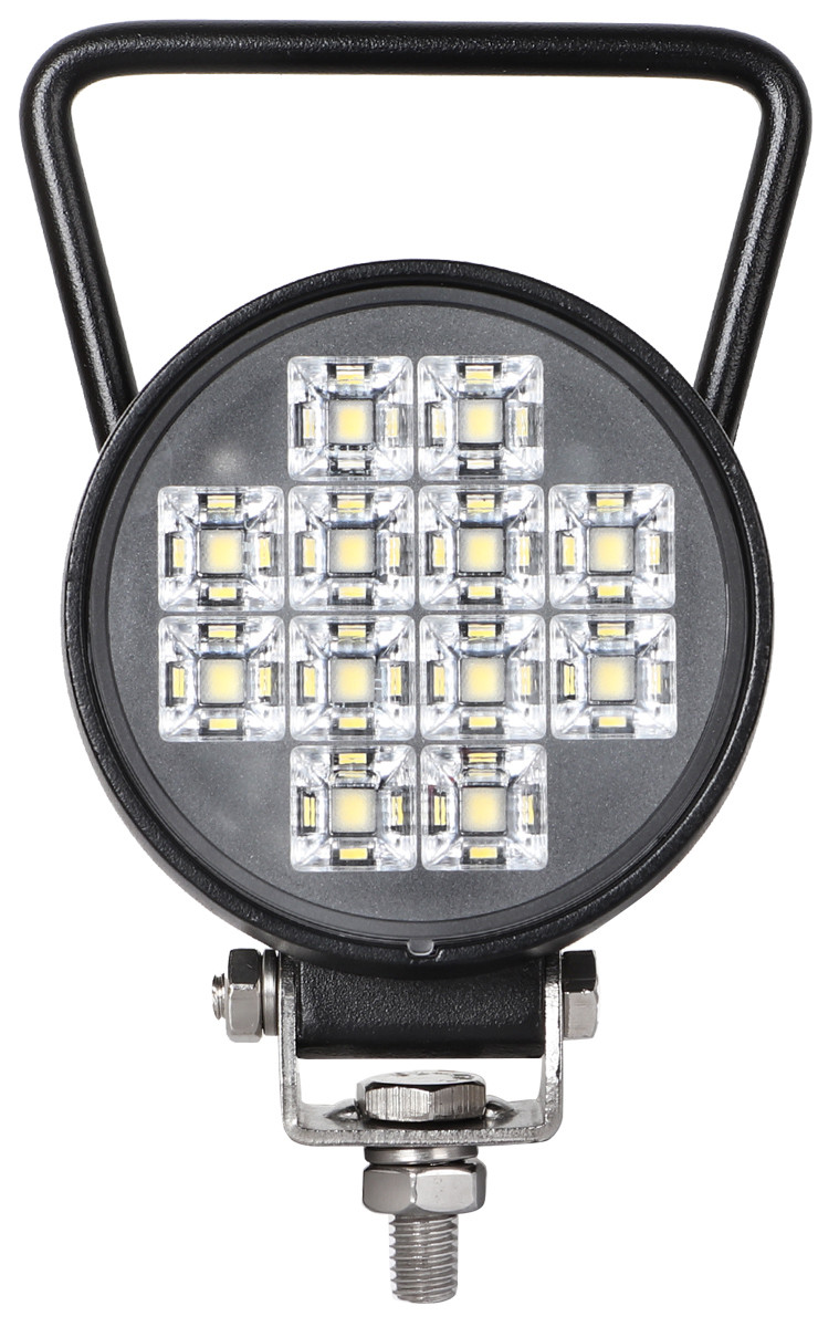 Factory sales Round handheld led work lights 3inch black HCW-L18285B 18W
