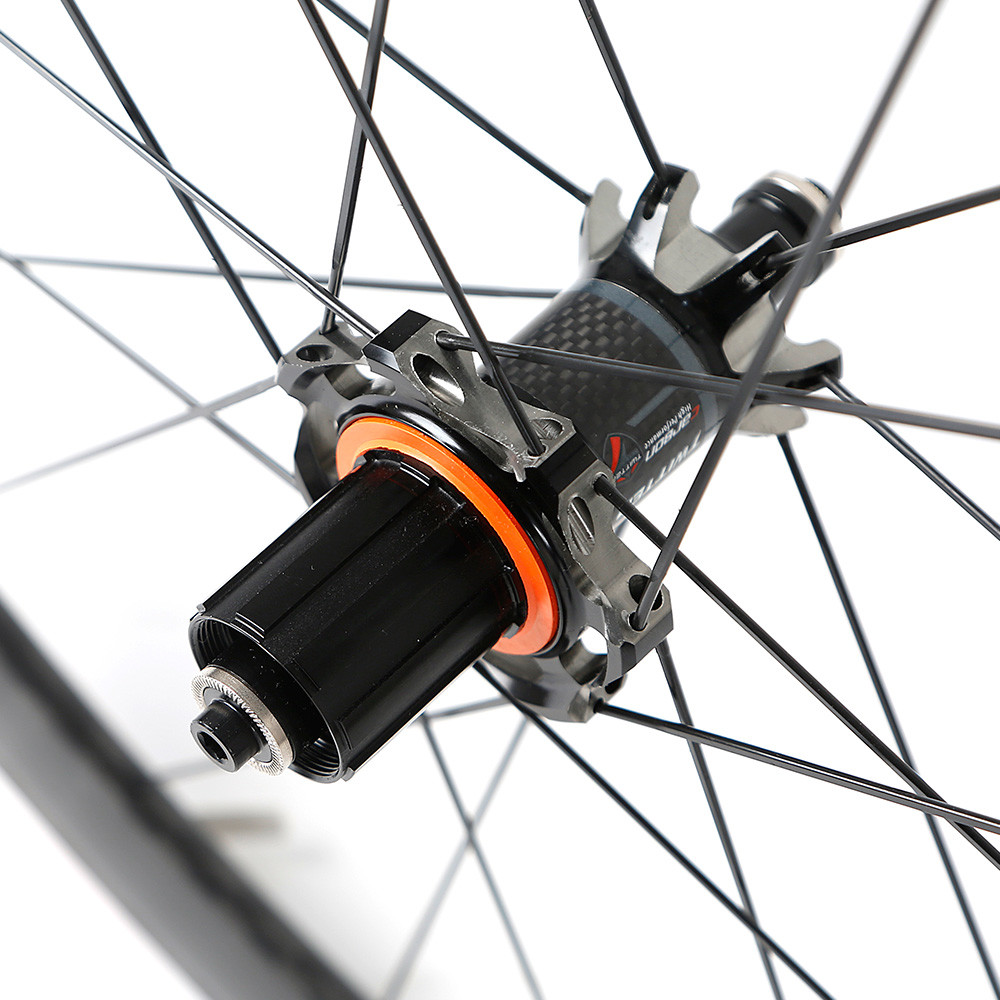 50mm Depth Carbon Road Bike Wheelset