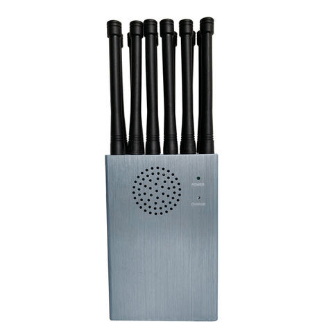 Mobile Phone Handheld 5G Signal Jammer 12Bands 12.0W Temperature Lower than 40℃ Work 4.0 Hours,12000mAH Battery