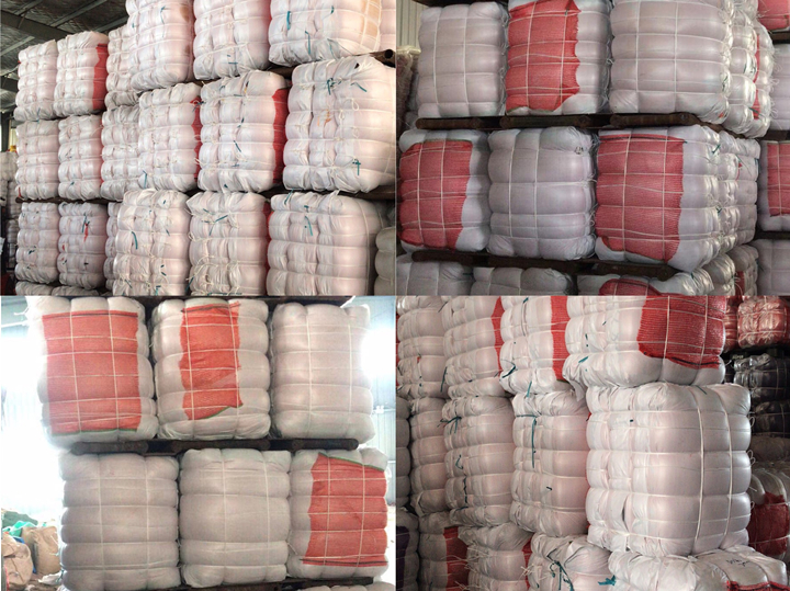Sample Free and Plastic Vegetable Pack Yellow 50 80 PE Raschel Leno Mesh Bag For Potato