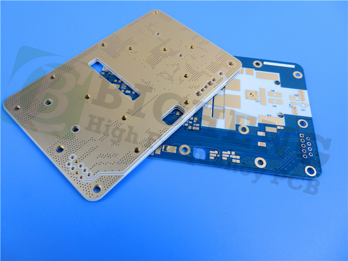 Rogers RO4360 RF PCB 20mil Double Sided High Frequency PCB With Immersion Gold for Patch Antennas