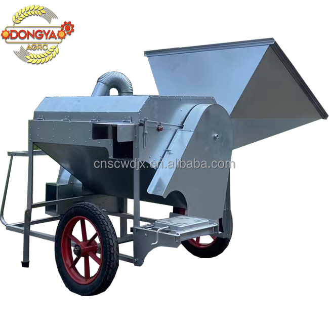 DONGYA double roller 5GT-100 multi-thresher for quinoa crop/sorghum top quality