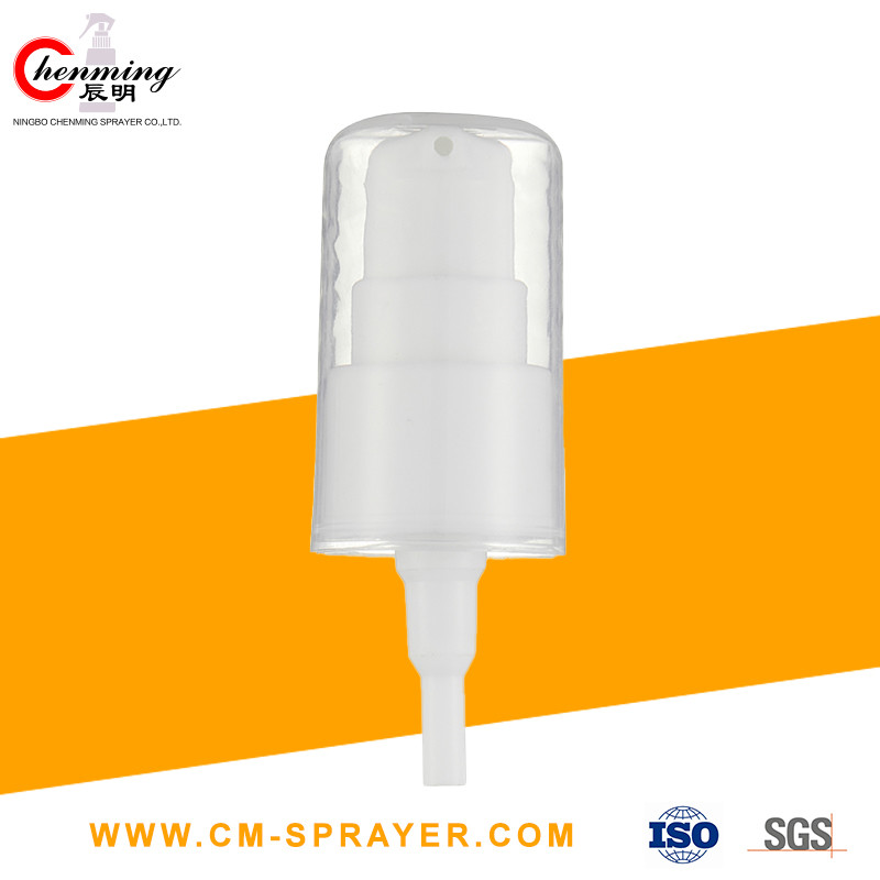 20mm 18mm white black treatment pump 20 410 18/410 cosmetic for skin cream 4 oz