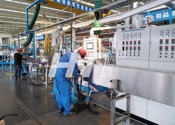 Quality Wire Co Extruder Machine HDPE Cable Wire Extrusion Line for sale
