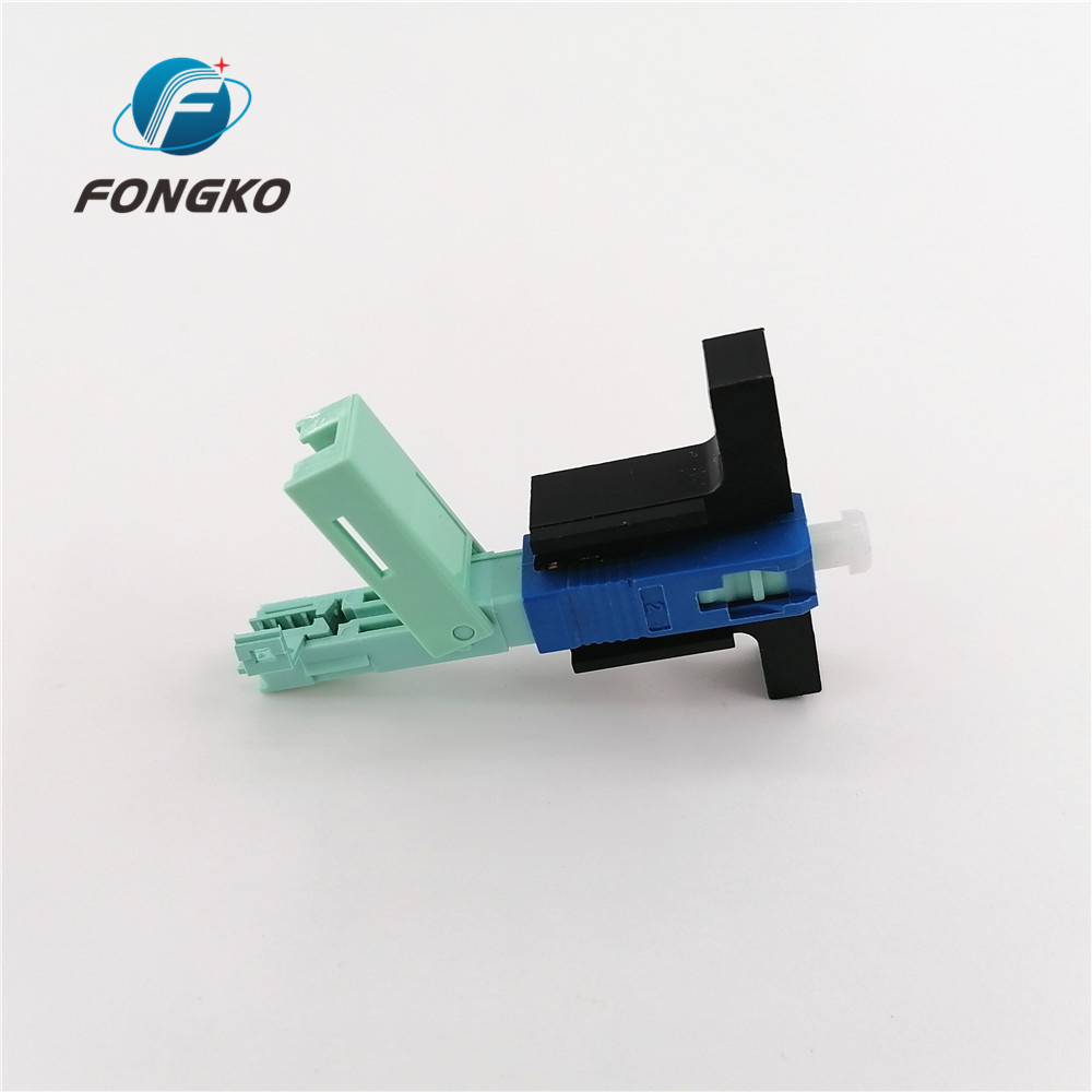 UPC Fast Connect Single Mode Fiber Sc Connector 50mm For FTTH