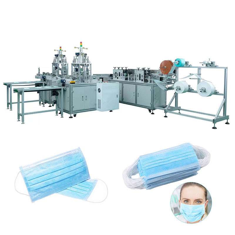 Three Layers Non Woven Earloop Sheet Mask Making Machine