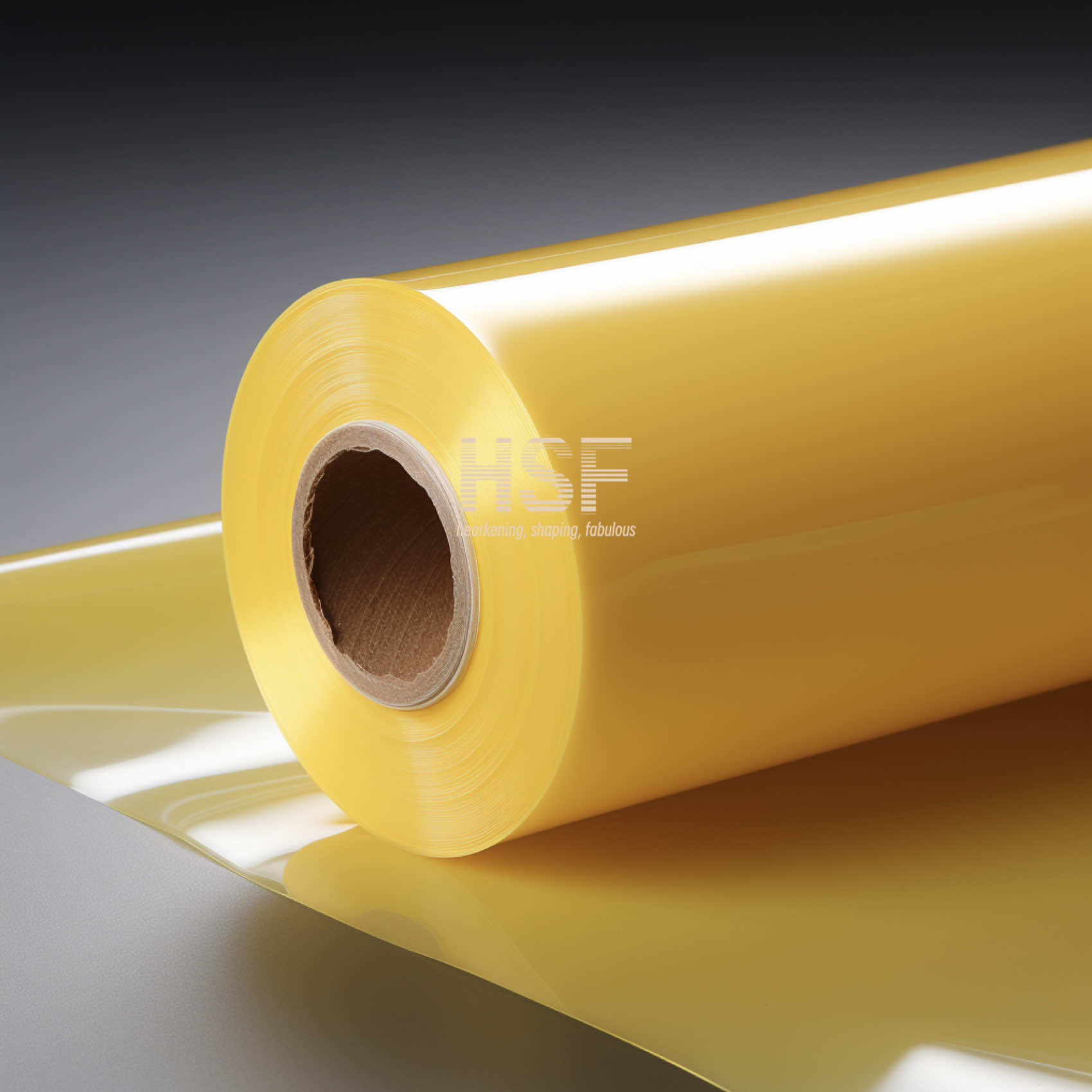 80 Micron Yellow CPP Silicone Coated Release Film For Label