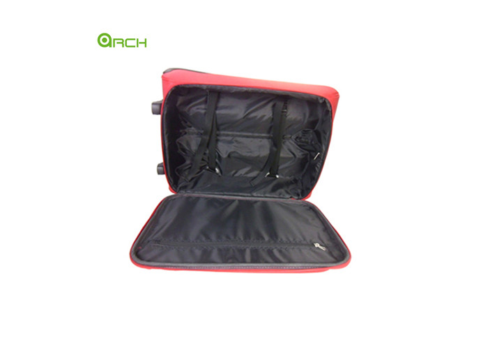 600D Polyester Soft Sided Luggage with Internal Trolley System