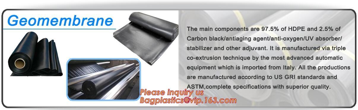 1.5mm HDPE Geomembranes price for dam liner, Add to CompareShare Black plastic sheeting fish farm pond liner HDPE geome