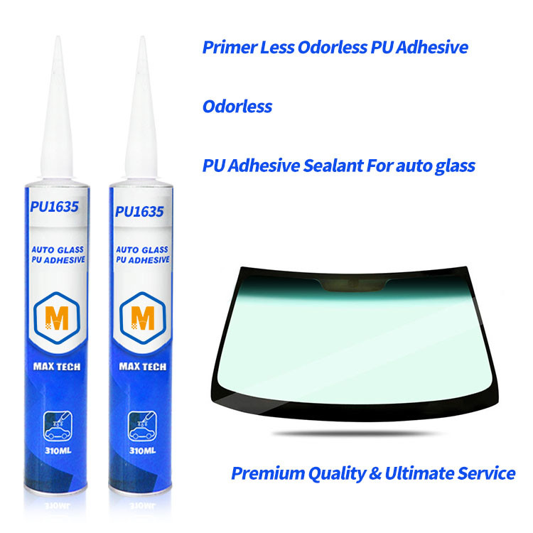 High Viscosity Primer-less Odorless Auto Glass Windshield Glue PU Automotive Adhesive Sealant for Aftermarket Auto Fix