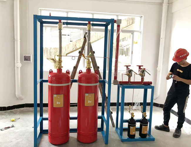 Ig541 Inert Gas Fire Suppression System Extinguisher 70L 20Mpa For Computer Room