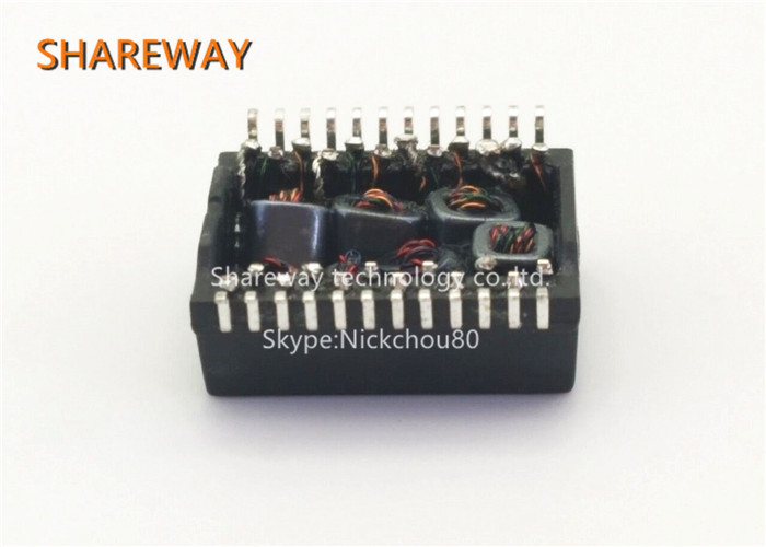 1000Base-T Single Port Mini-Magnetics Modules Designed to Support 1:1 Turns Ratio Transceivers H5079NL