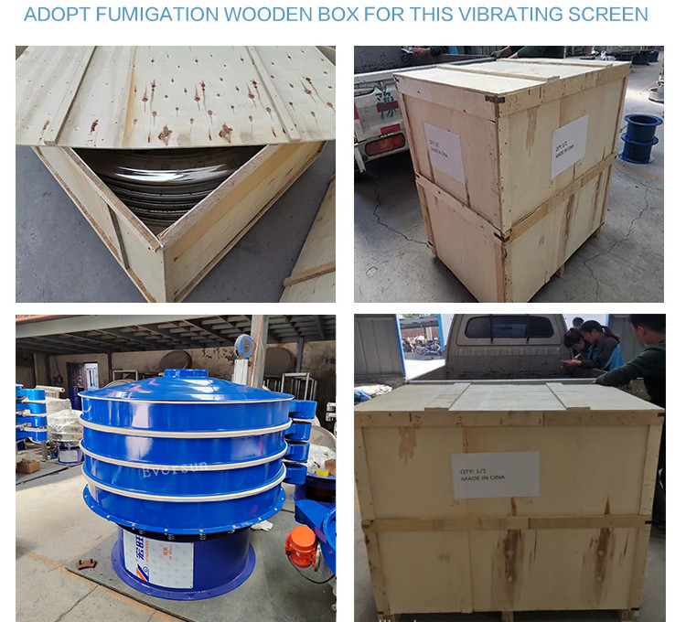 Customized Circular Vibratory Sifter With 1 - 500 Mesh Screen Mesh