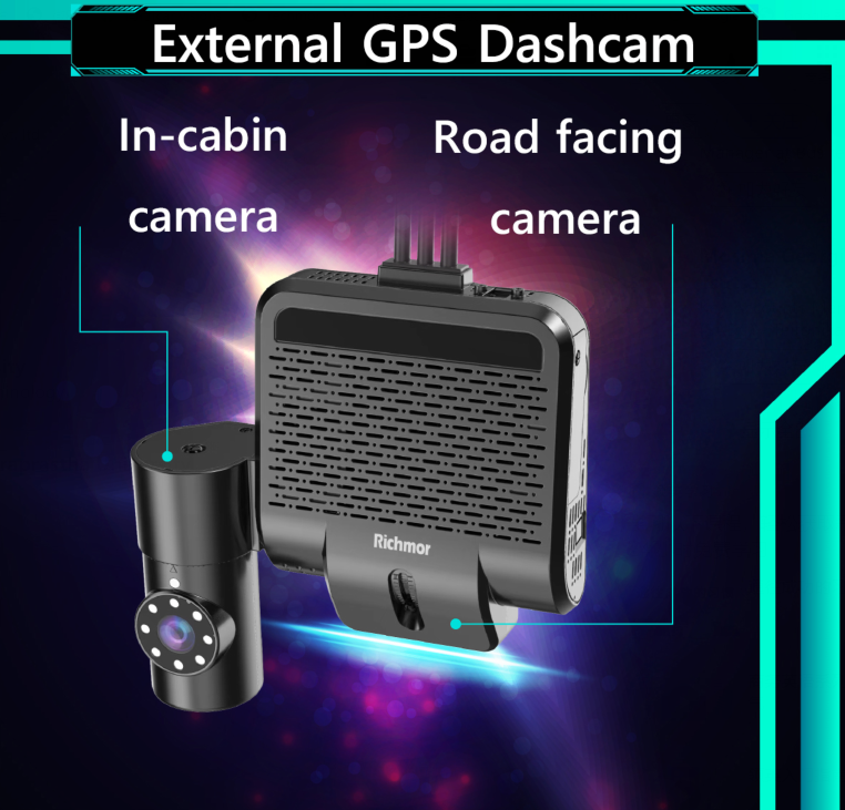 1080P Resolution Richmor Vehicle Driving Recorder Mini DVR Camera for Voice Intercom