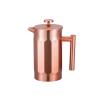 Buy cheap Highly Polished Double Wall French Press Coffee Maker 27oz Stainless Steel SS304 from wholesalers