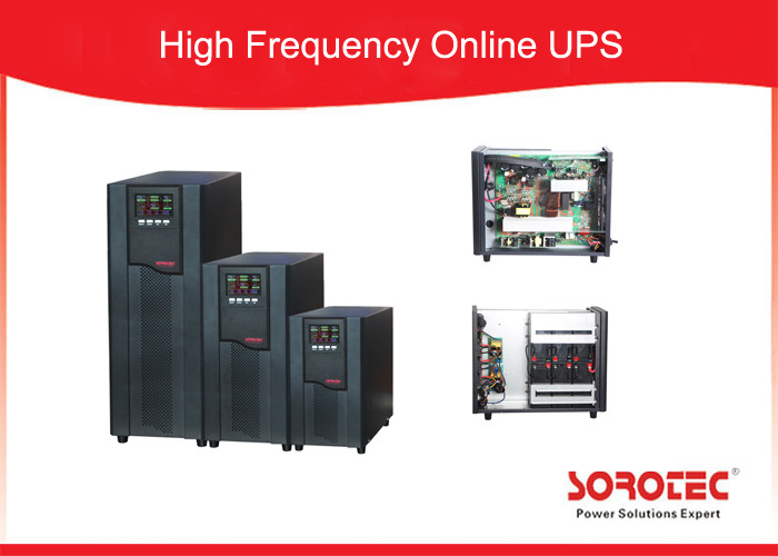 Telecom Pure Sine Wave UPS Battery Voltage Can Be Choice Efficiency up to 93.5 %