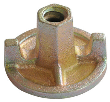 Flanged wing nut