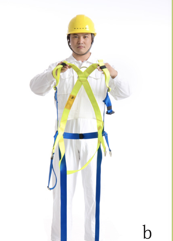 High Strength Personal Fall Protection Safety Harnesses