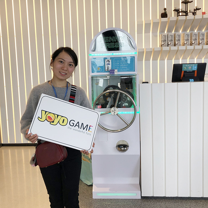 Penny Press Machine In Coin Operated Game/ Penny Press Souvenir Coin Machine