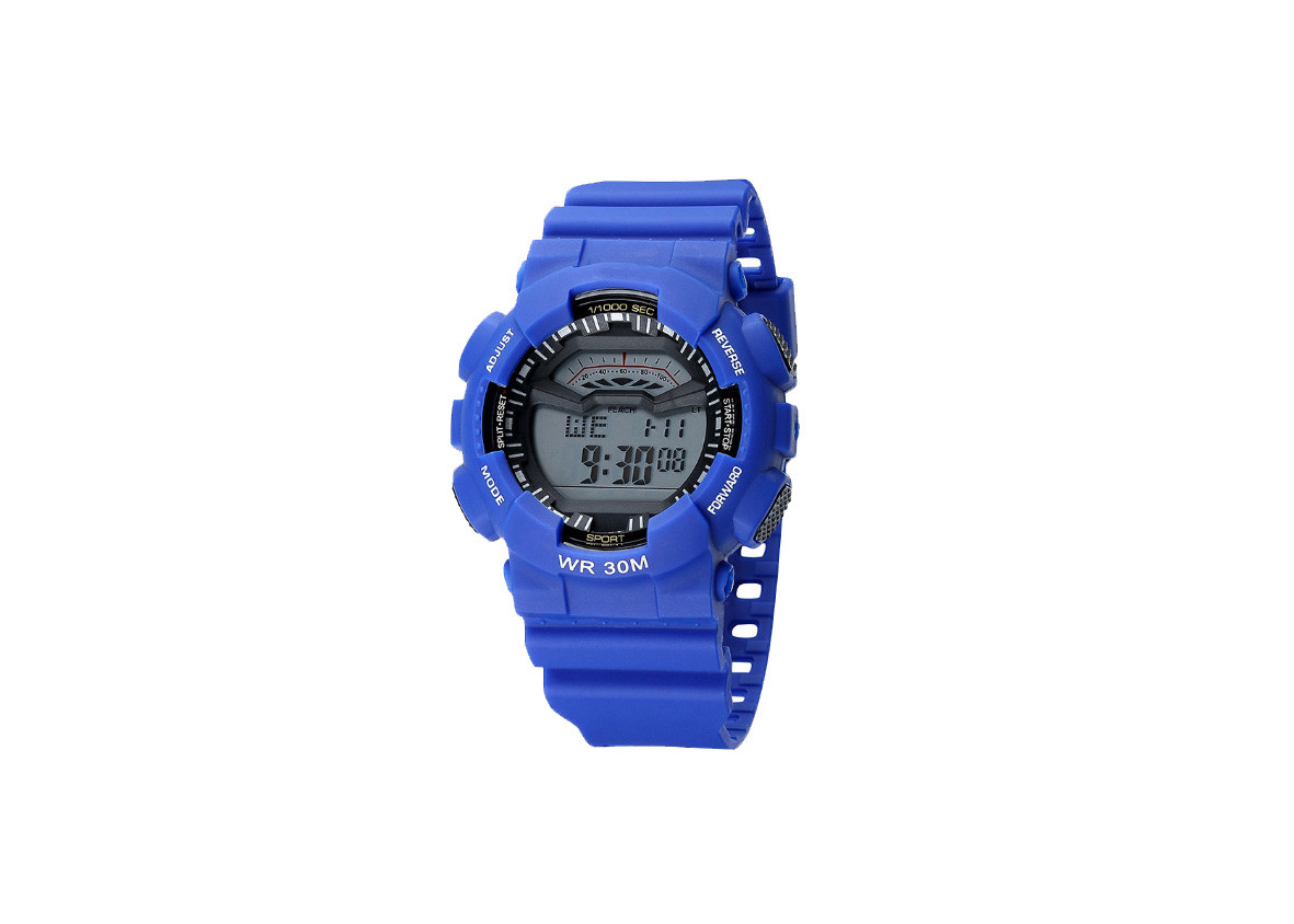 Children' S Plastic Chronograph Watch , Kids Digital Watch With Alarm