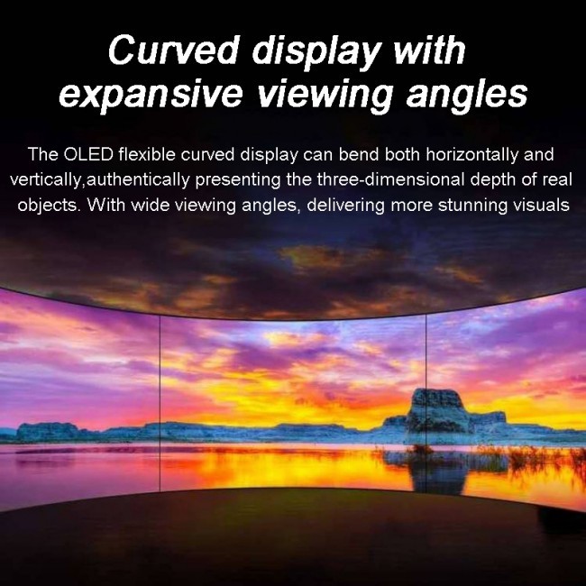360 IPS Touch Screen OLED Display Flexible Touch Screen Display Thin Bendable Wearable