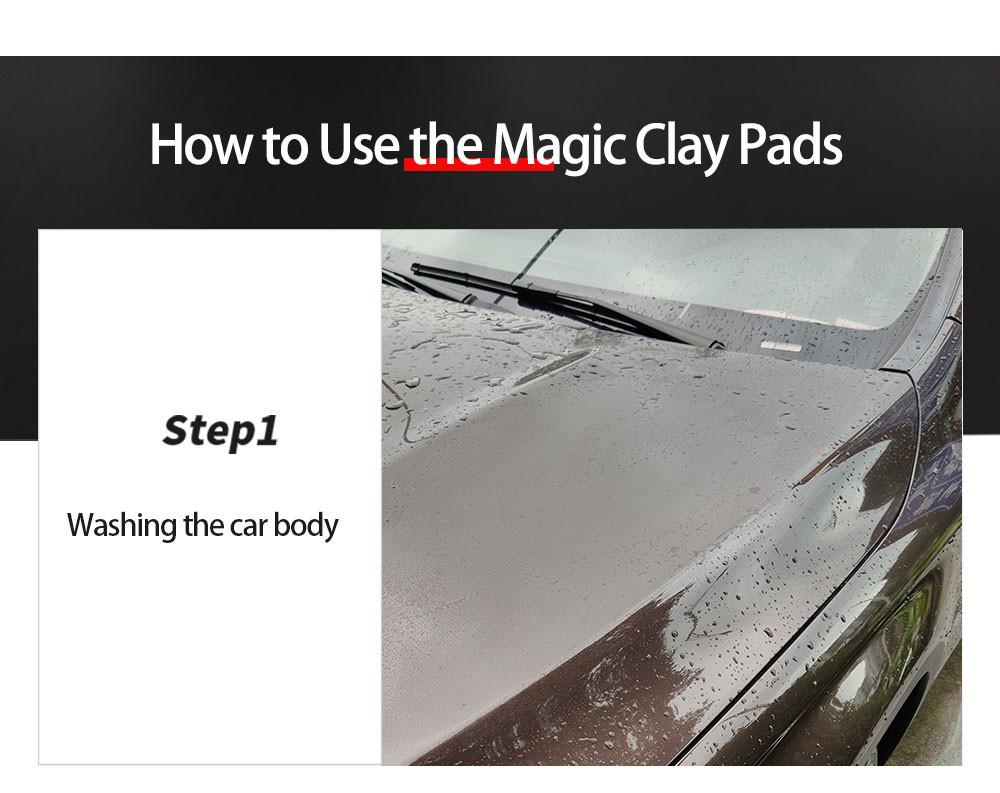 Effective Cleaning Black Car Clay Block For Car Cleaning And Painting Use