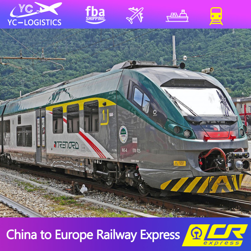 Rail DDP FBA Freight Forwarder To UK Germany Europe