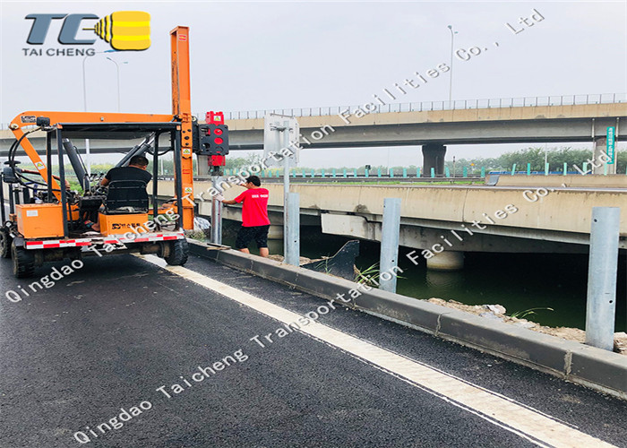 EVA Material Road Rotating Anti Collision Bucket With Reflective Strip