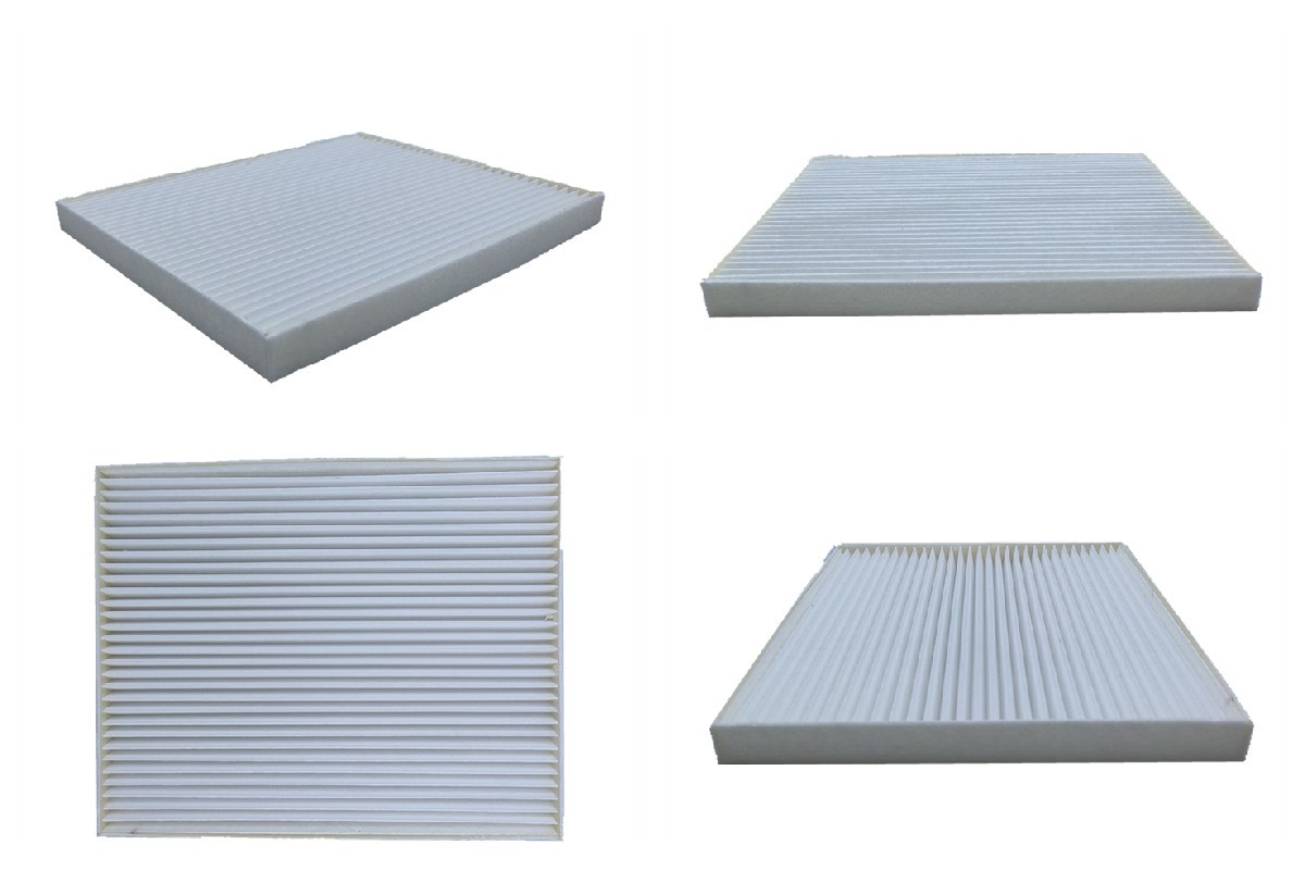 White Fiber Automotive Air Conditioning Filter 9006999 For AIC GM Chevrolet