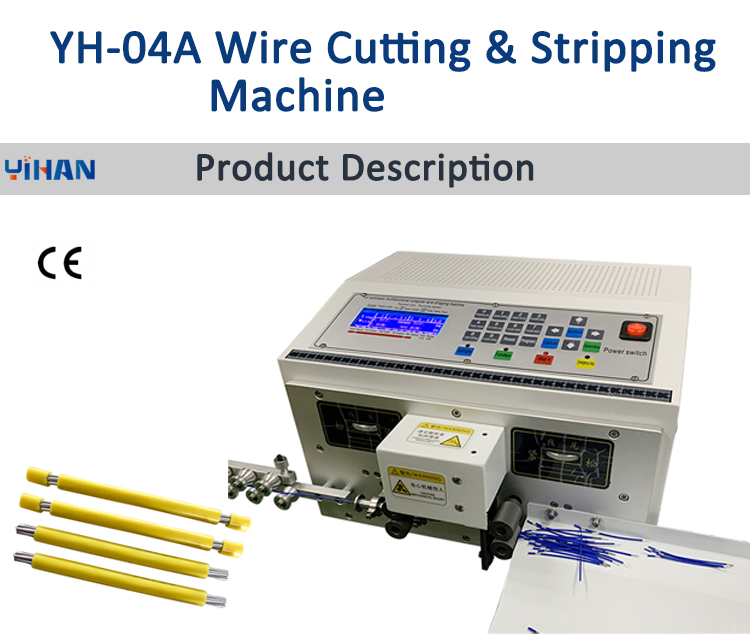 Mini Automatic Computer Wire Cutter and Stripper Machine for 4mm2 Electric Steel Wire