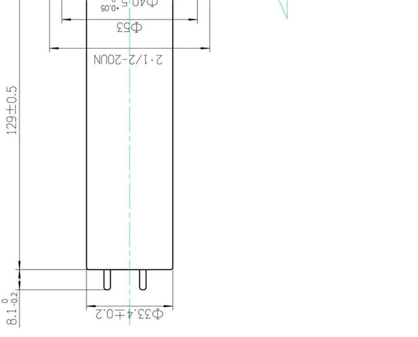 90 º Plug 75KV X Ray High Voltage Cables Assembly HV Generator Accessories