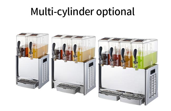 Industrial Stainless Steel Cold Drink Dispenser Buffet Juice Dispenser