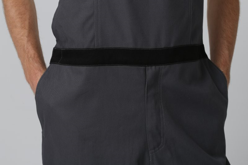 1% Carbon Fiber Anti Static Workwear 350gsm Fire Resistant Bib Overalls