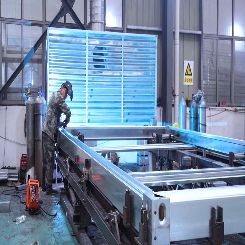 Detachable Container Galvanized Steel Frame Prefab Casa for Mobile Housing or Office