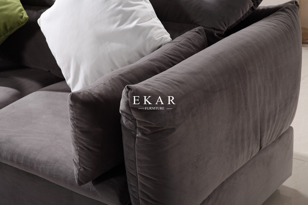 Modern Living Room Arabic Style 6 Seater Sofa Set Designs AW-836