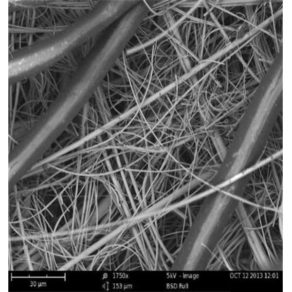 F5 Meltblown Pocket Filter Media For HVAC Air Conditioner