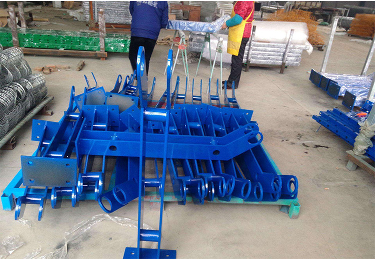 Hot Dipped Galvanized Stainless Steel Q235 Q345 Bridge Guardrails