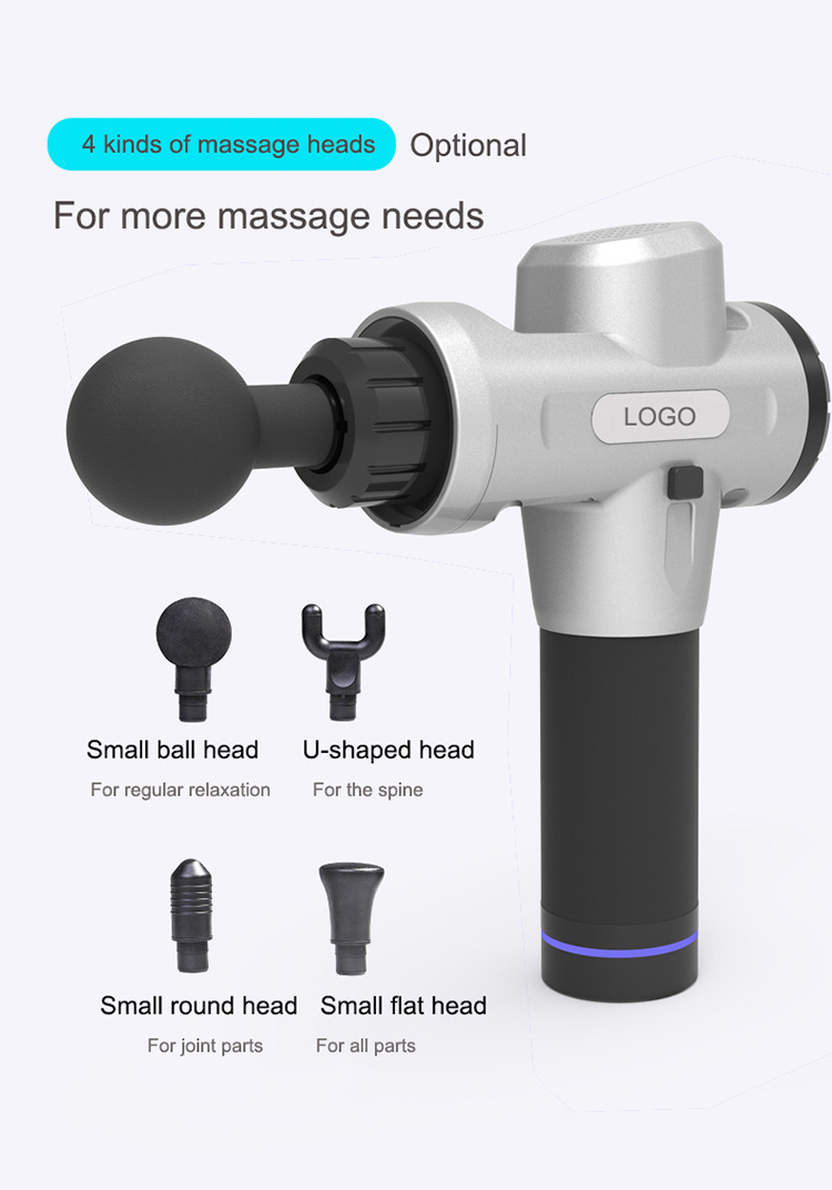 Mini Vibration Electric Headphones Deep Muscle Massage Gun Body Massager