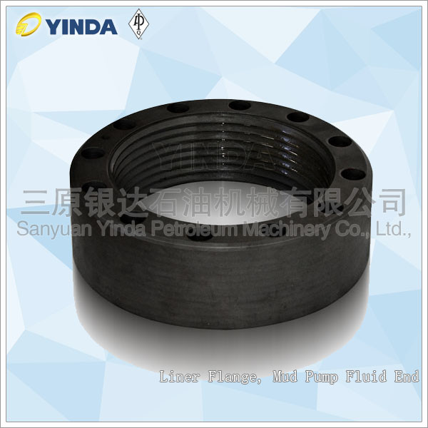 35CrMo Mud Pump Liner Flange NB2200G.05.08 GH3161-05.16 Honghua HHF1600