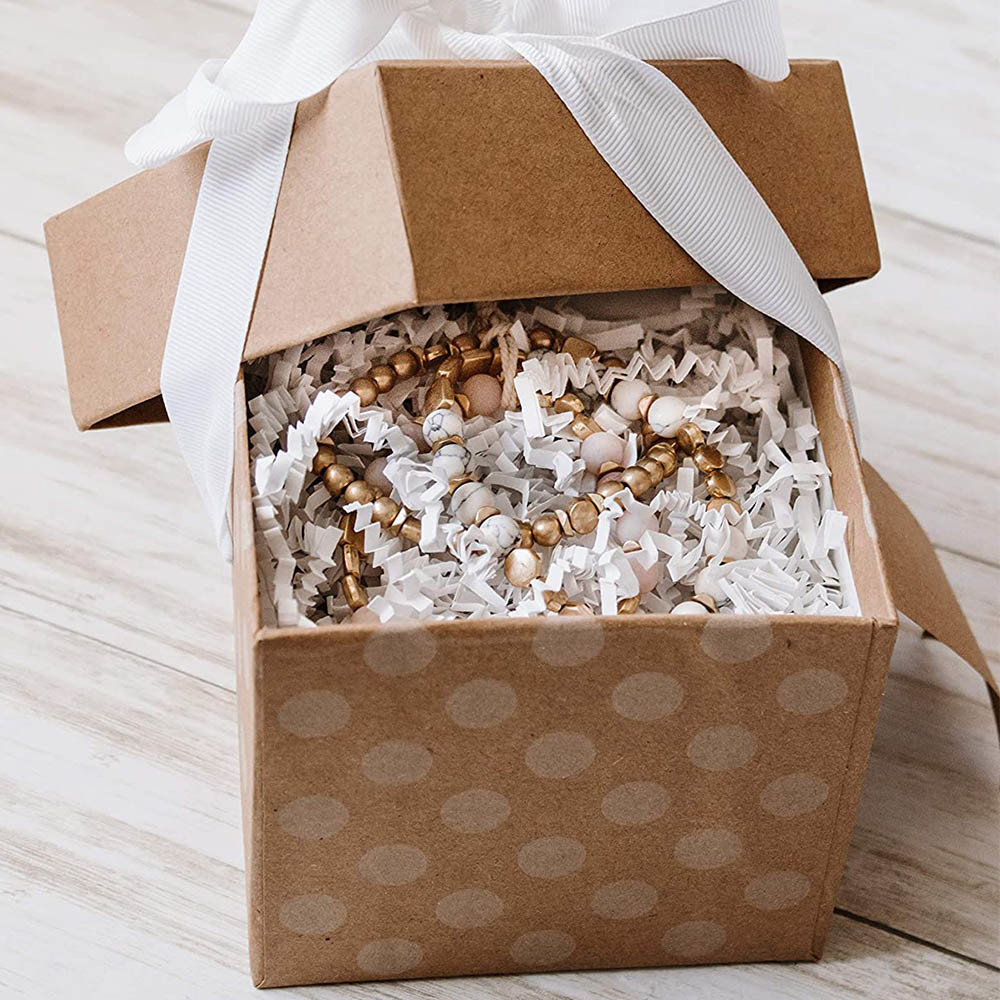 Eco Friendly Custom 10g 30g Color Shredded Paper Virgin Wood Pulp
