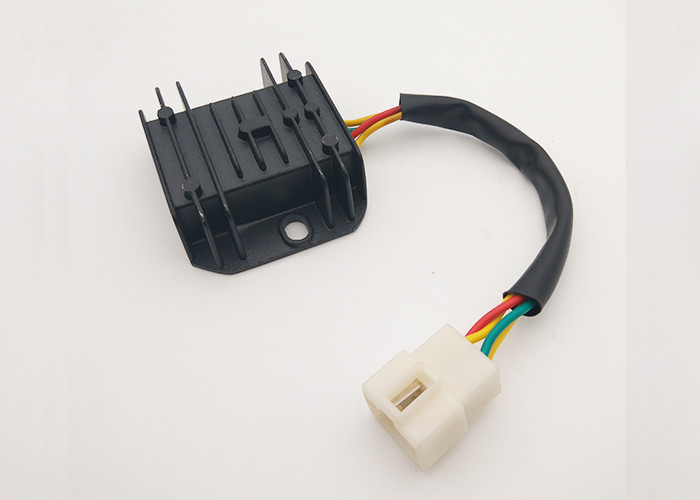 Loncin Motorcycle Regulator Rectifier , 4 Wire Voltage Regulator Adapted 8 Windings Stator
