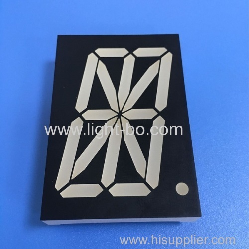2.3  Blue 16 segment ledd isplay common anode for digital indicator