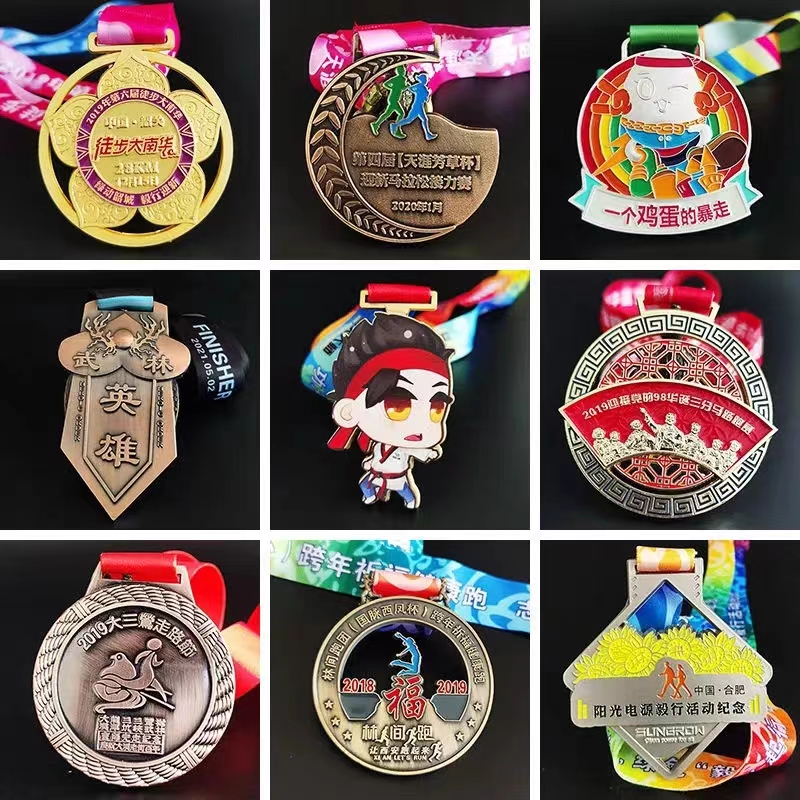 Decoration Custom Medals 3d Gold Taekwondo Metal Custom Plastic Medals