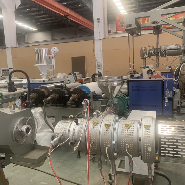 Anti Flammable 4 Layer PE Pipe Extrusion Line 25m/Min