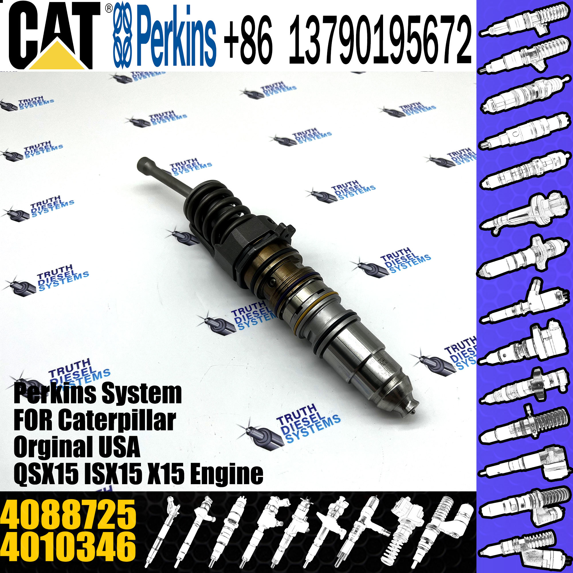 4010346 4062569 Cummins Diesel Injector Fuel 4928260PX 4928260RX