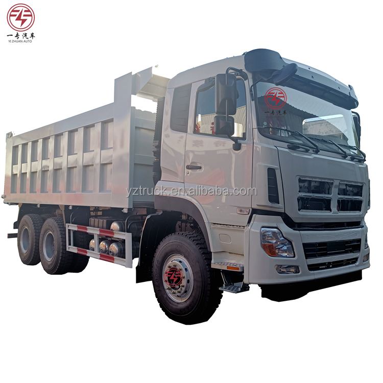Dongfeng 350hp 6x4 10 wheel 30-40T Dump Truck Heavy Duty and Cab with Dual Sleepers